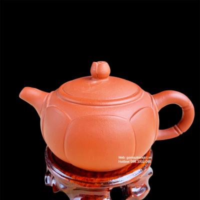 ẤM TỬ SA - HỌA THEO DÁNG ẤM HOA SEN